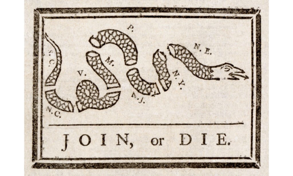 Benjamin Franklin Join or Die